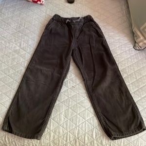 Hanna Andersson grey corduroy pants size 6-7